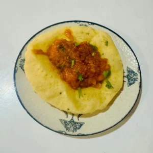 Prawn Puri Casero