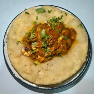 Mushroom Puri Casero